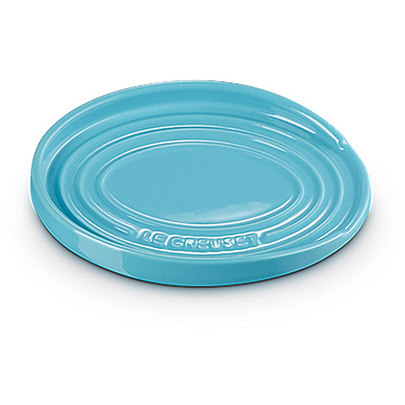 le Creuset Löffelablage oval 16 cm Karibik