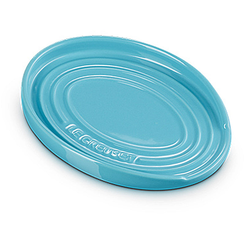 le Creuset Löffelablage oval 16 cm Karibik