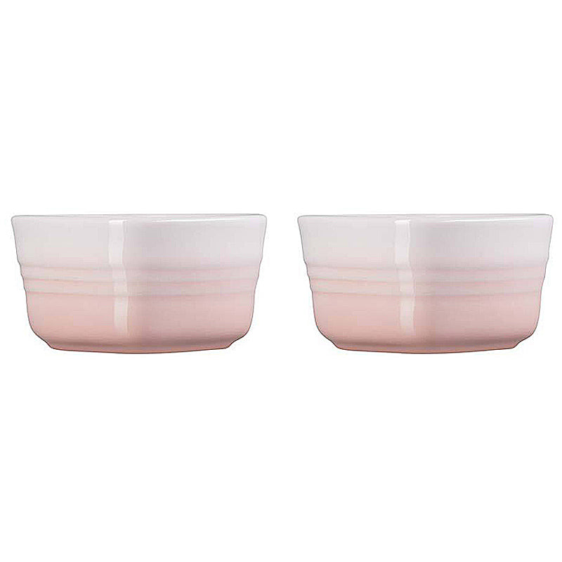 Le Creuset Herzförmchen 300 ml 2er-Set Shell Pink