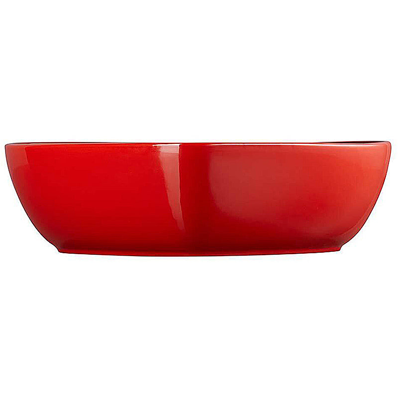 Le Creuset Servierschale in Herzform 2,9 l Kirschrot