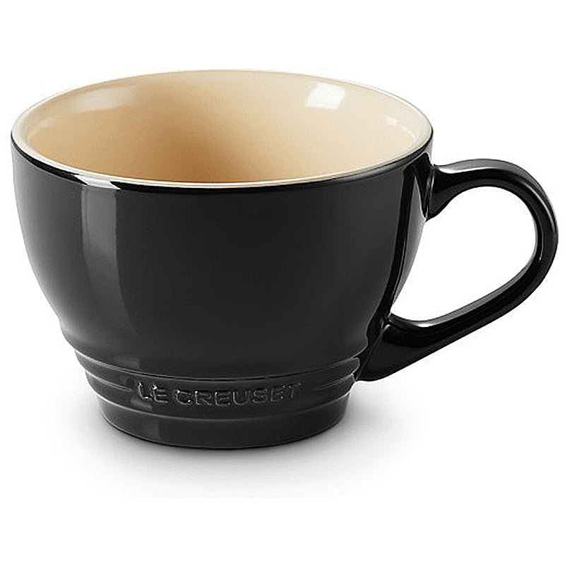 Le Creuset Becher 400 ml Schwarz Glänzend