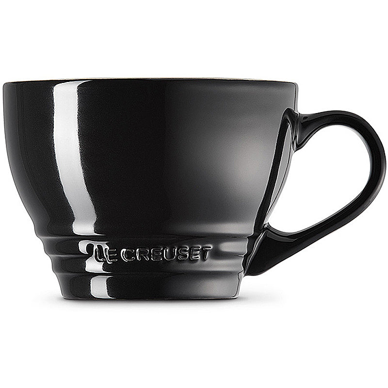 Le Creuset Becher 400 ml Schwarz Glänzend