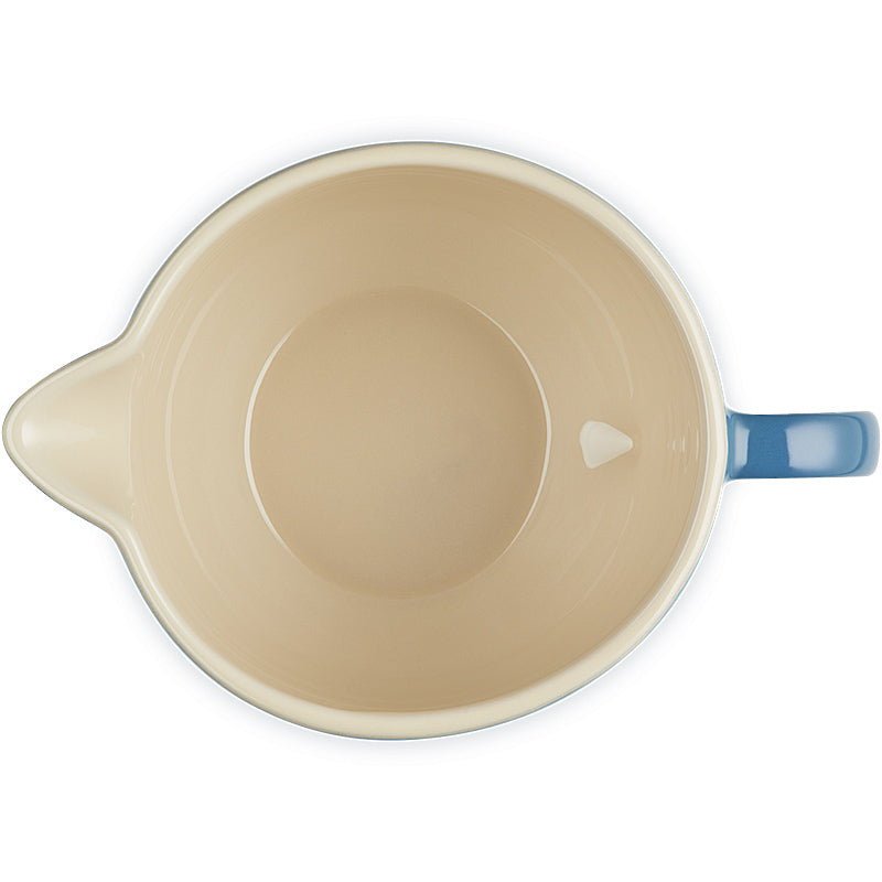 Le Creuset Mixing Bowl with Handle 27 cm Deep Teal