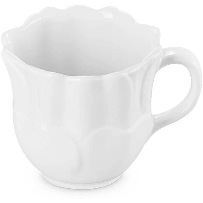 Le Creuset Flower Mug 330 ml White