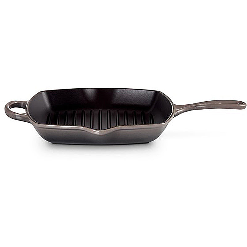 Le Creuset Grillpfanne quadratisch Signature 26 cm Flint