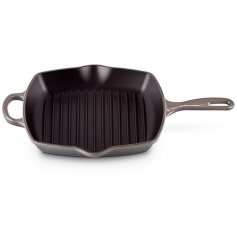 Le Creuset Grillpfanne quadratisch Signature 26 cm Flint