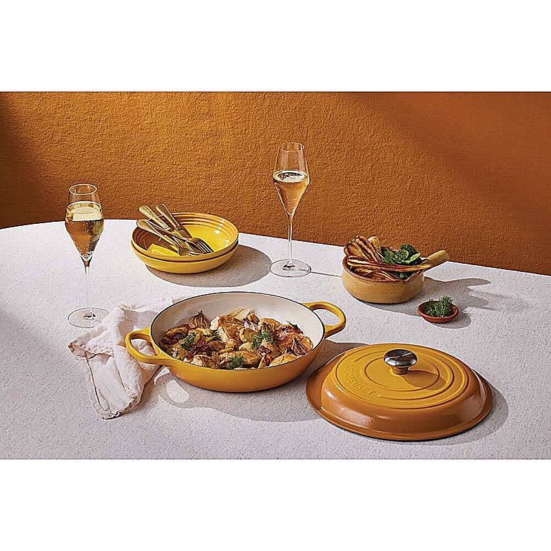 Le Creuset Bräter rund Signature 26 cm Nectar