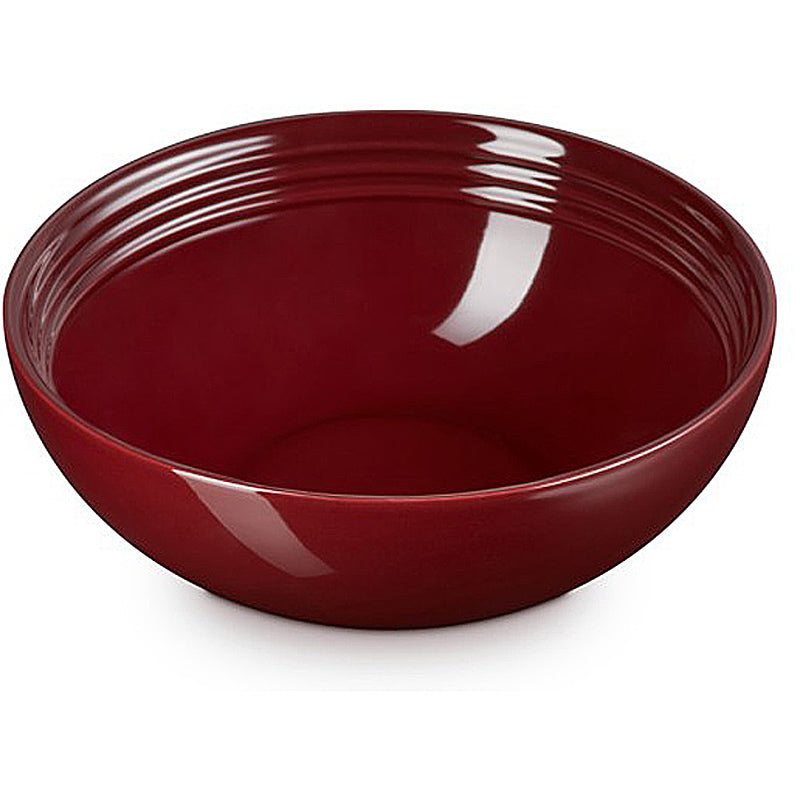 Le Creuset Salatschüssel 24 cm Garnet