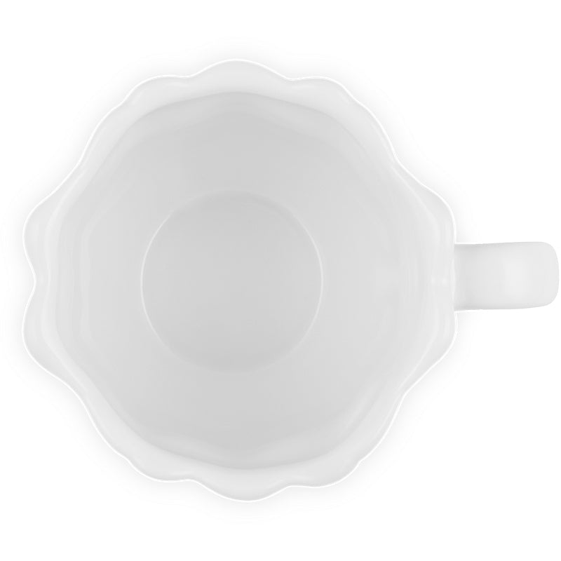 Le Creuset Flower Mug 330 ml White
