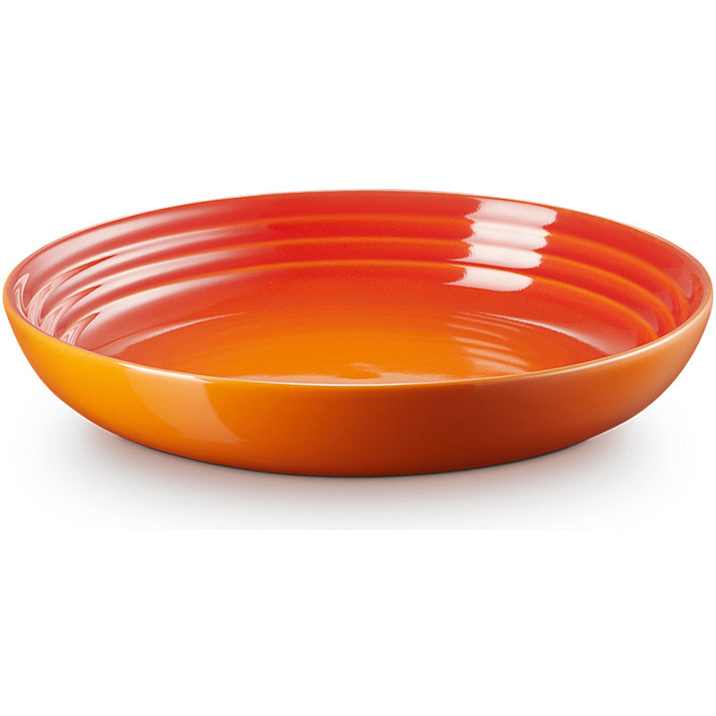 Le Creuset Suppenteller 22 cm Ofenrot