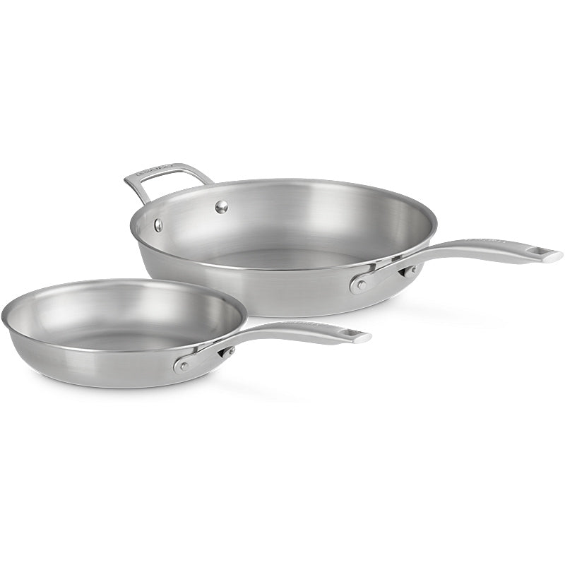 Le Creuset Essential 3-ply Pfannenset 24cm und 28 cm