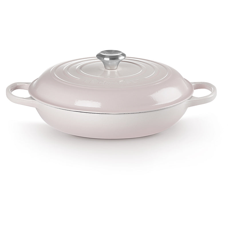 Le Creuset Gourmet professional pot Signature 30 cm Shell Pink 