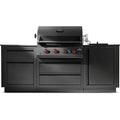 Napoleon Oasis Compact 106 Outdoor-Küche – Mattschwarz mit BIG32-1 & SIZZLE ZONE™