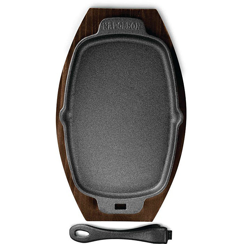 Napoleon PRO Gusseisen Pfanne mit Untersetzer 56008