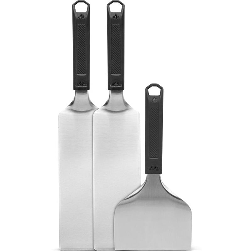 Napoleon Plancha Spatelset 3-tlg. - inkl. Schaber, Edelstahl Grillzubehör