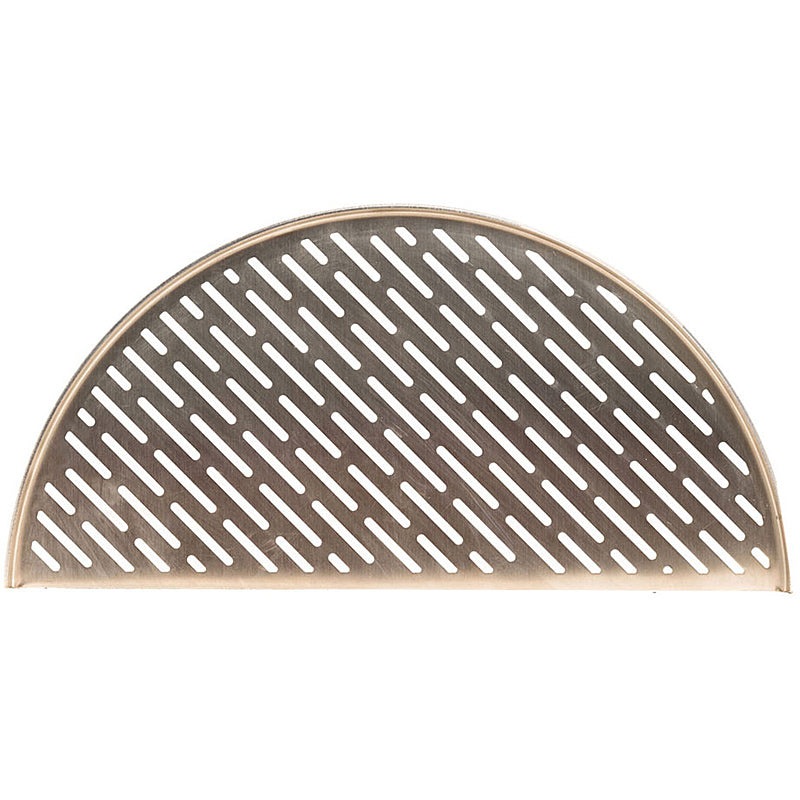 Kamado Joe lasergeschnittene Edelstahlauflage für Fish & Gemüse (halbrund) - Classic Joe