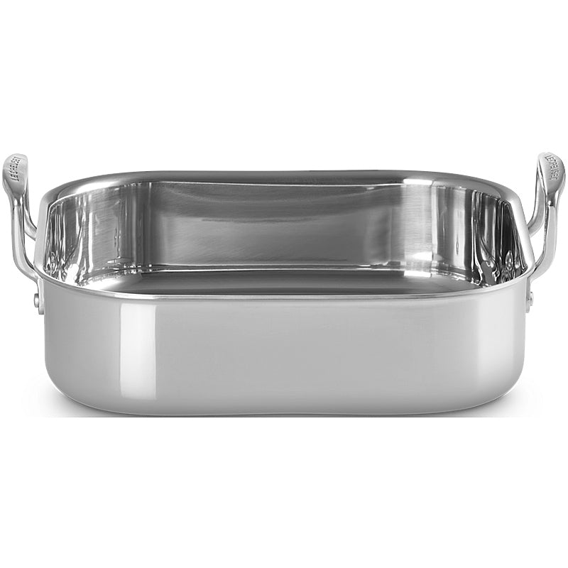 Le Creuset quadratische Bratreine 26 cm 3-ply Edelstahl