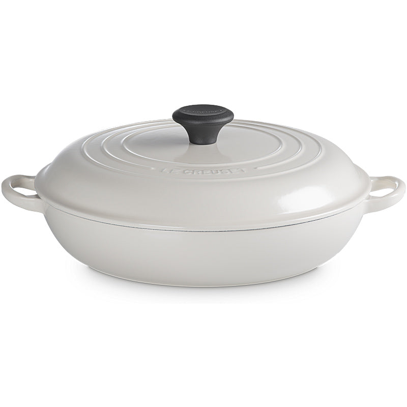 Le Creuset Gourmet-Profitopf Tradition 30 mit Phenolknopf Creme