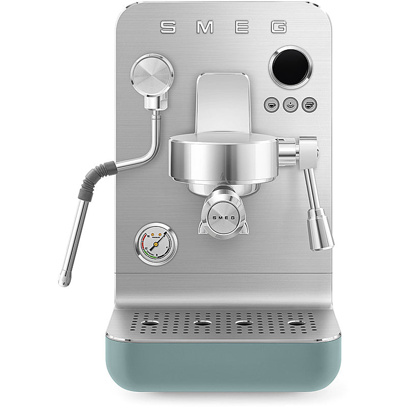 SMEG EMC02EGMEU kompakte Siebträgermaschine Emerald Green