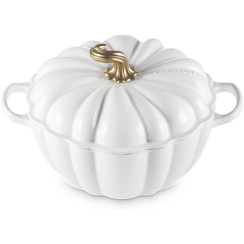 Le Creuset Kürbis-Bräter Signature 24 cm White