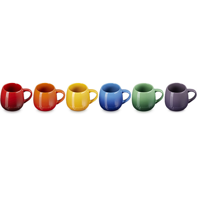 Le Creuset Becher Coupe 320ml 6er Set Regenbogen