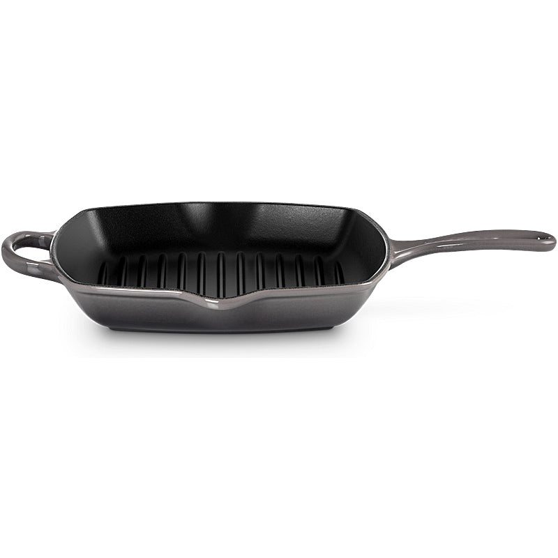 Le Creuset Grillpfanne quadratisch Signature 26 cm Flint