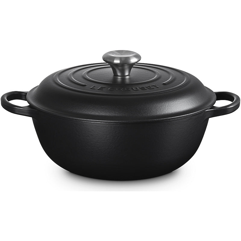 Le Creuset Signature Round Cocotte 22 cm Black