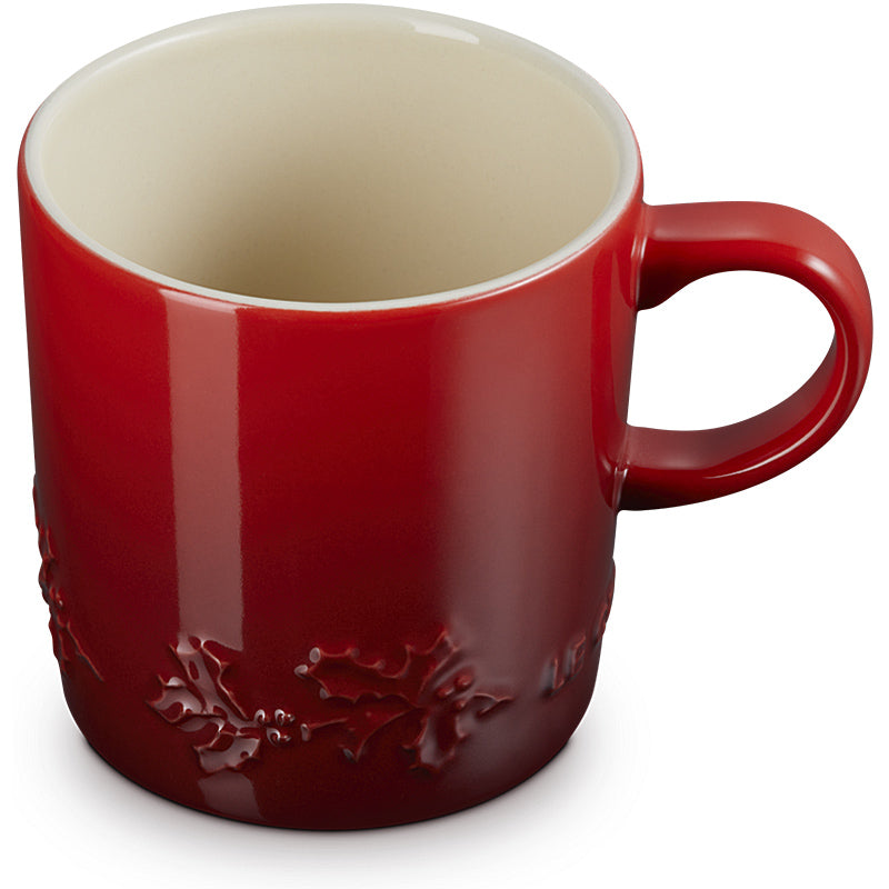 Le Creuset Becher Holly 350 ml Kirschrot