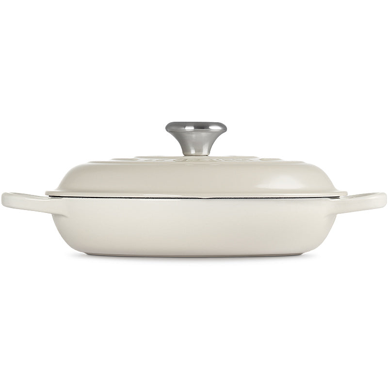 Le Creuset Gourmet Professional Pot Signature 28 cm Meringue
