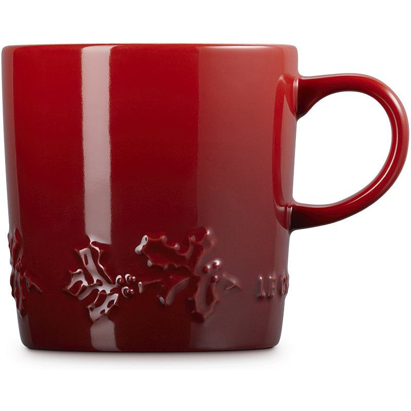 Le Creuset Becher Holly 350 ml Kirschrot
