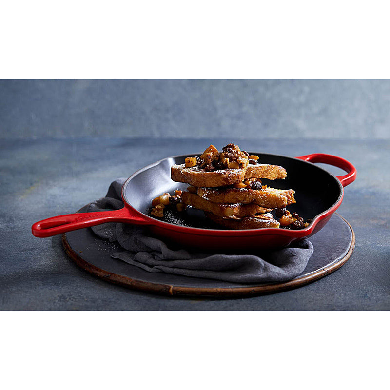 Le Creuset Brat- und Servierpfanne Signature 23cm Kirschrot