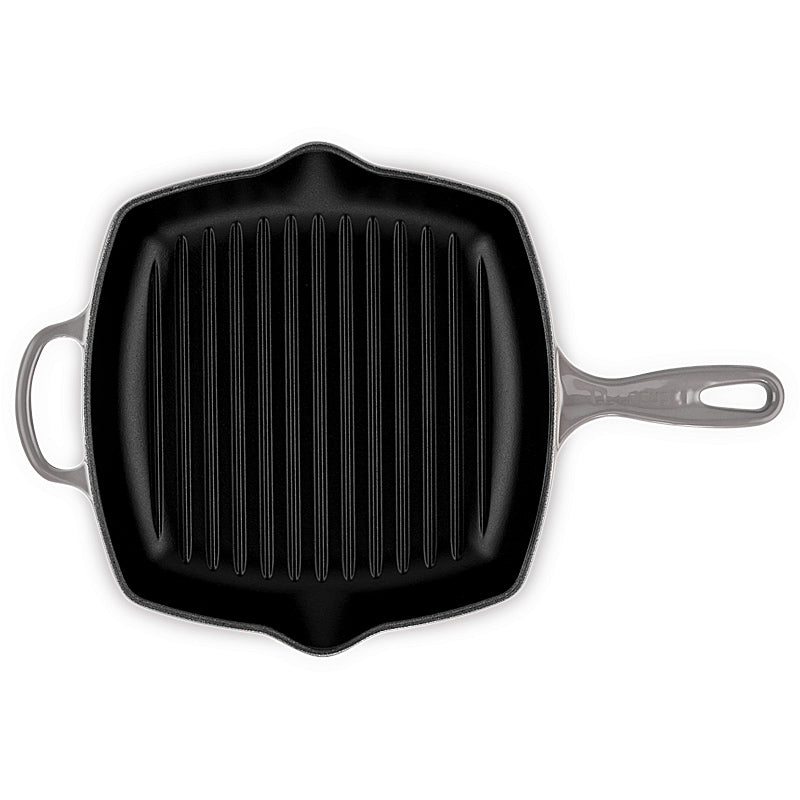 Le Creuset Grillpfanne quadratisch Signature 26 cm Flint