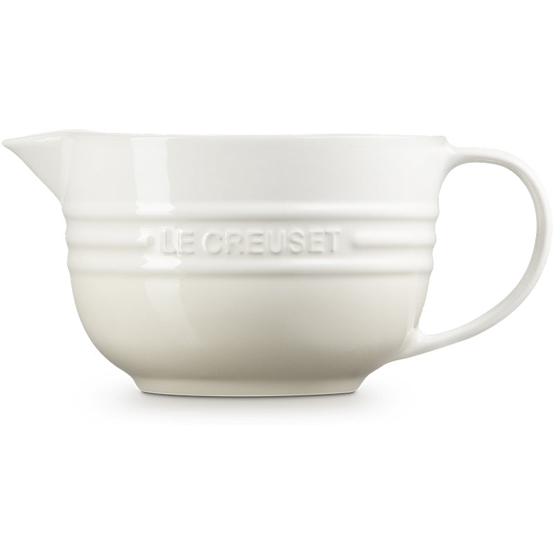 Le Creuset Mixing Bowl with Handle 27 cm Meringue