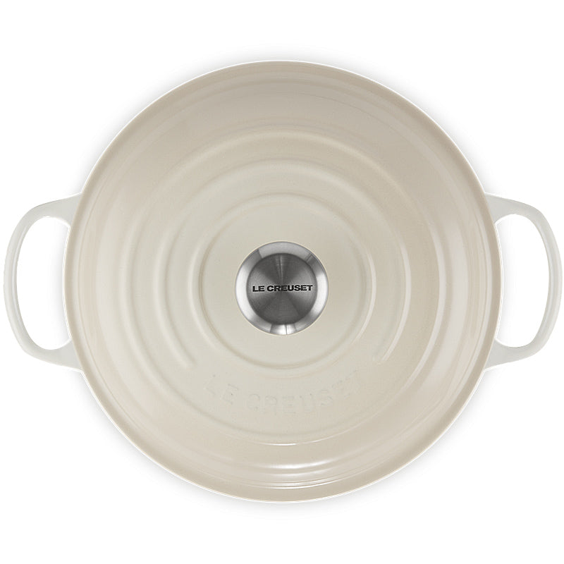 Le Creuset Gourmet Professional Pot Signature 28 cm Meringue