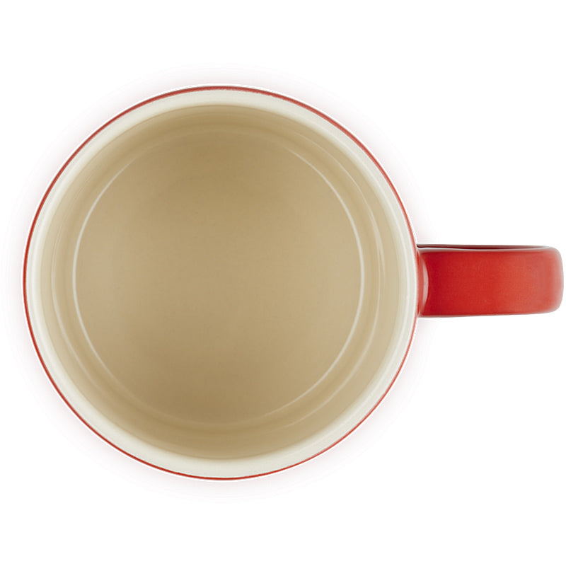Le Creuset Becher Holly 350 ml Kirschrot