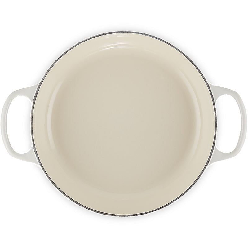 Le Creuset Gourmet Professional Pot Signature 28 cm Meringue