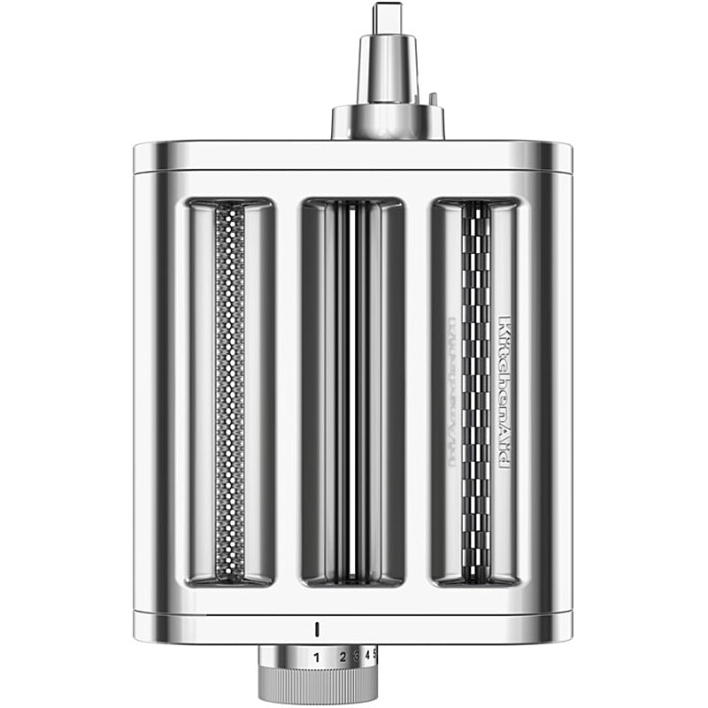 KitchenAid 3-in-1 Nudelvorsatz Edelstahl 5KSM3MPA - Pastaaufsatz für Artisan