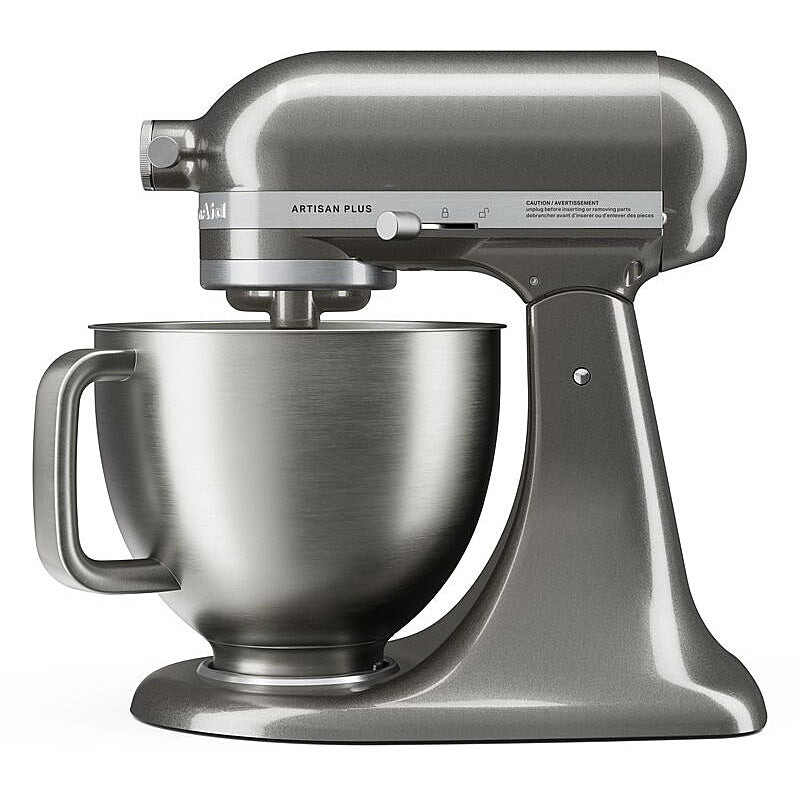 Kitchenaid 5KSM50PKVEMS Artisan Plus Medallion Silber