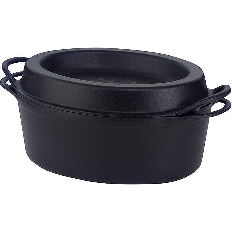Le Creuset BRÄTER DOUFEU OVAL 32 CM SCHWARZ