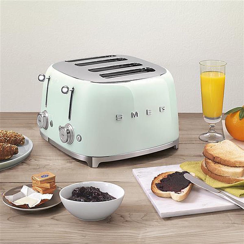 SMEG TSF03PGEU Toaster Farbe: Pastellgrün
