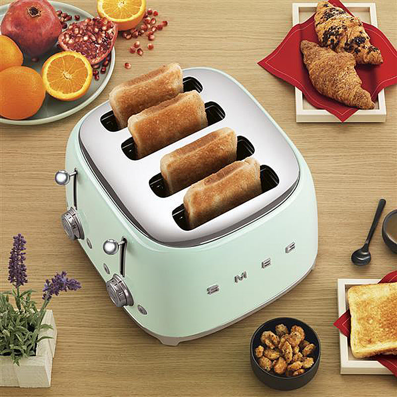 SMEG TSF03PGEU Toaster Farbe: Pastellgrün