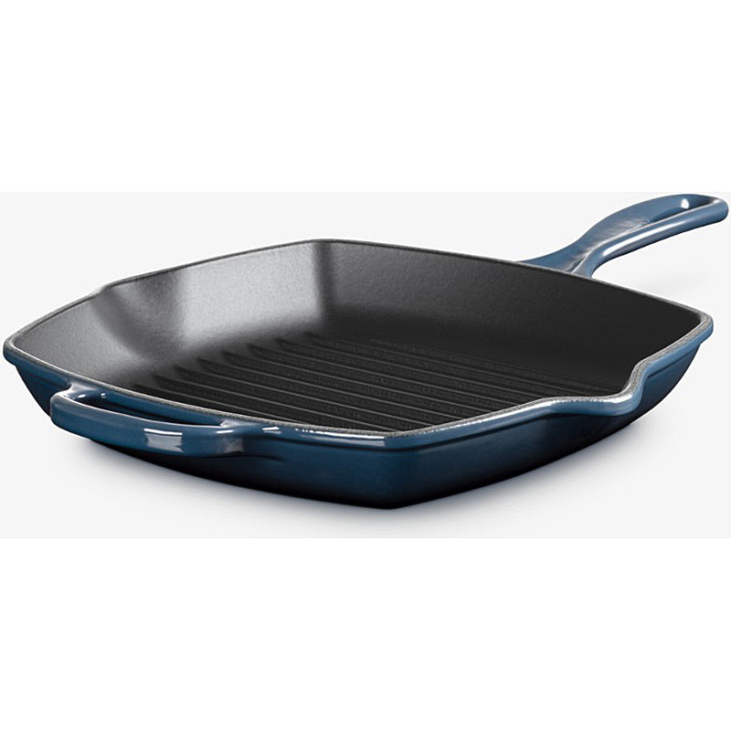 Le Creuset Grillpfanne Signature quadratisch 26 cm Nuit