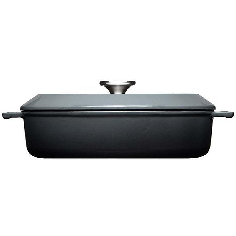 Woll Kasserolle 28cm Gusseisen Silikongriffschutz 3,7l 828CI-030 Carbon Grey