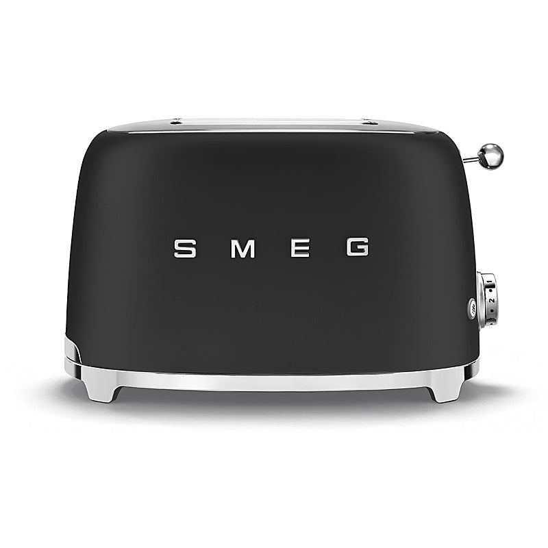SMEG TSF01BLMEU Toaster Farbe: Schwarz Matt