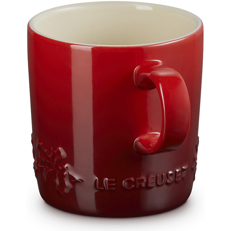 Le Creuset Becher Holly 350 ml Kirschrot