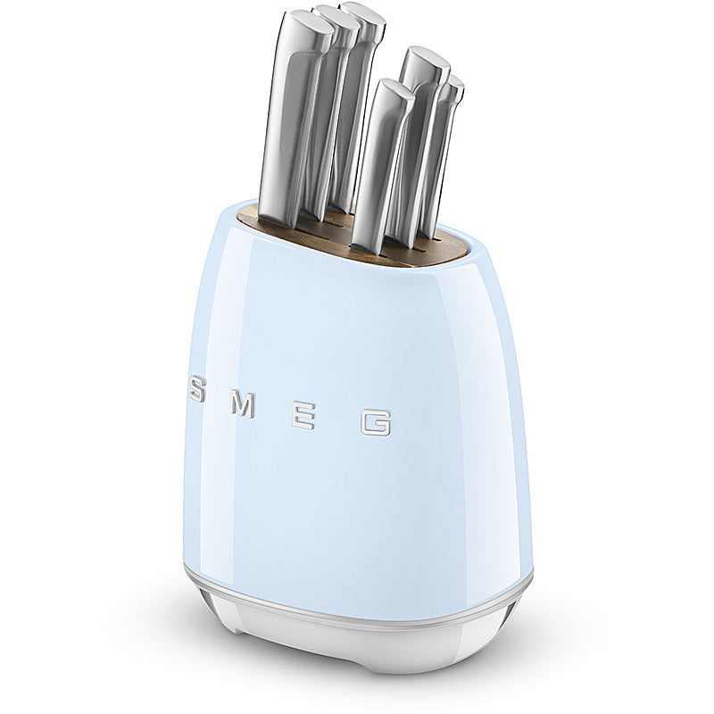 SMEG KBSF02PB Messerblock Farbe: Pastellblau