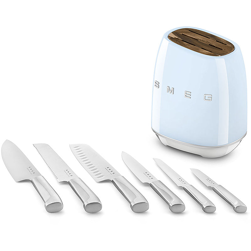 SMEG KBSF02PB Messerblock Farbe: Pastellblau