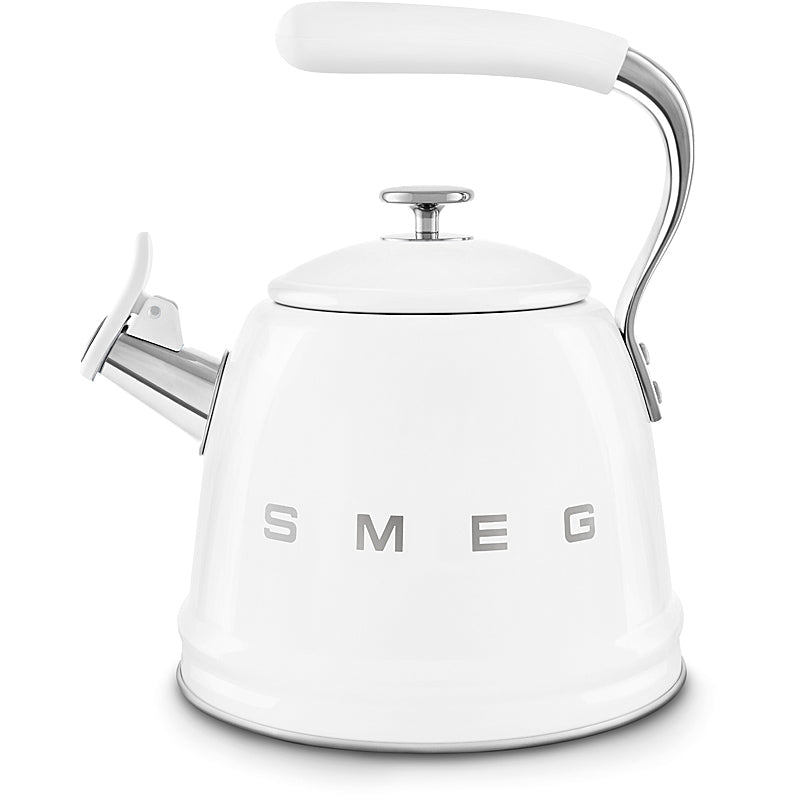 SMEG WKF01WH Wasserkessel, Weiß, 2,3 l