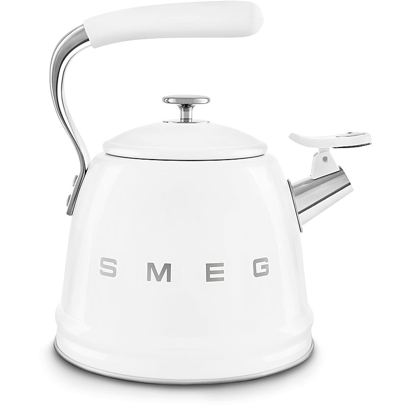SMEG WKF01WH Wasserkessel, Weiß, 2,3 l