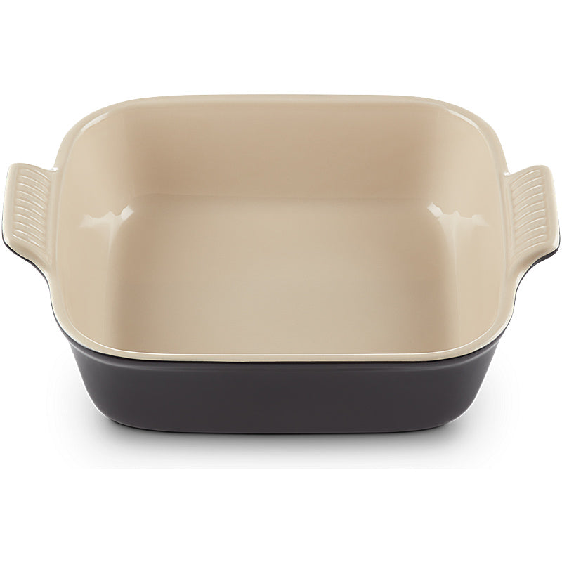 Le Creuset Auflaufform Tradition quadratisch 23 cm Schwarz